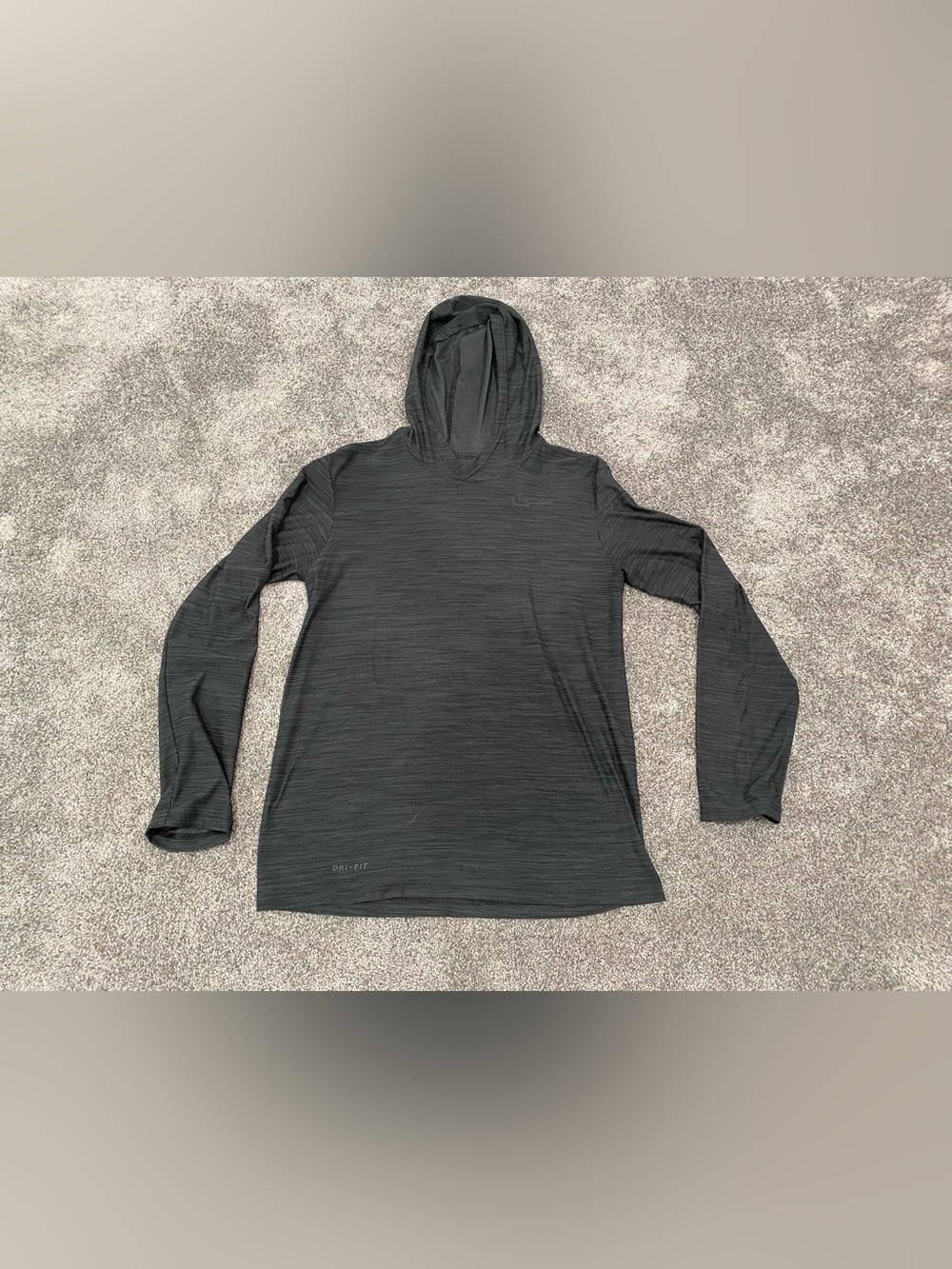 Nike Mens Breath Dri-Fit Training LS Hoodie Trainer Pullover 832862-010 Small